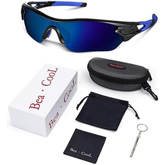 Polarized Sports Sunglasses for Men - TAC Technology Lens, Case Included - Picture 5 of 5